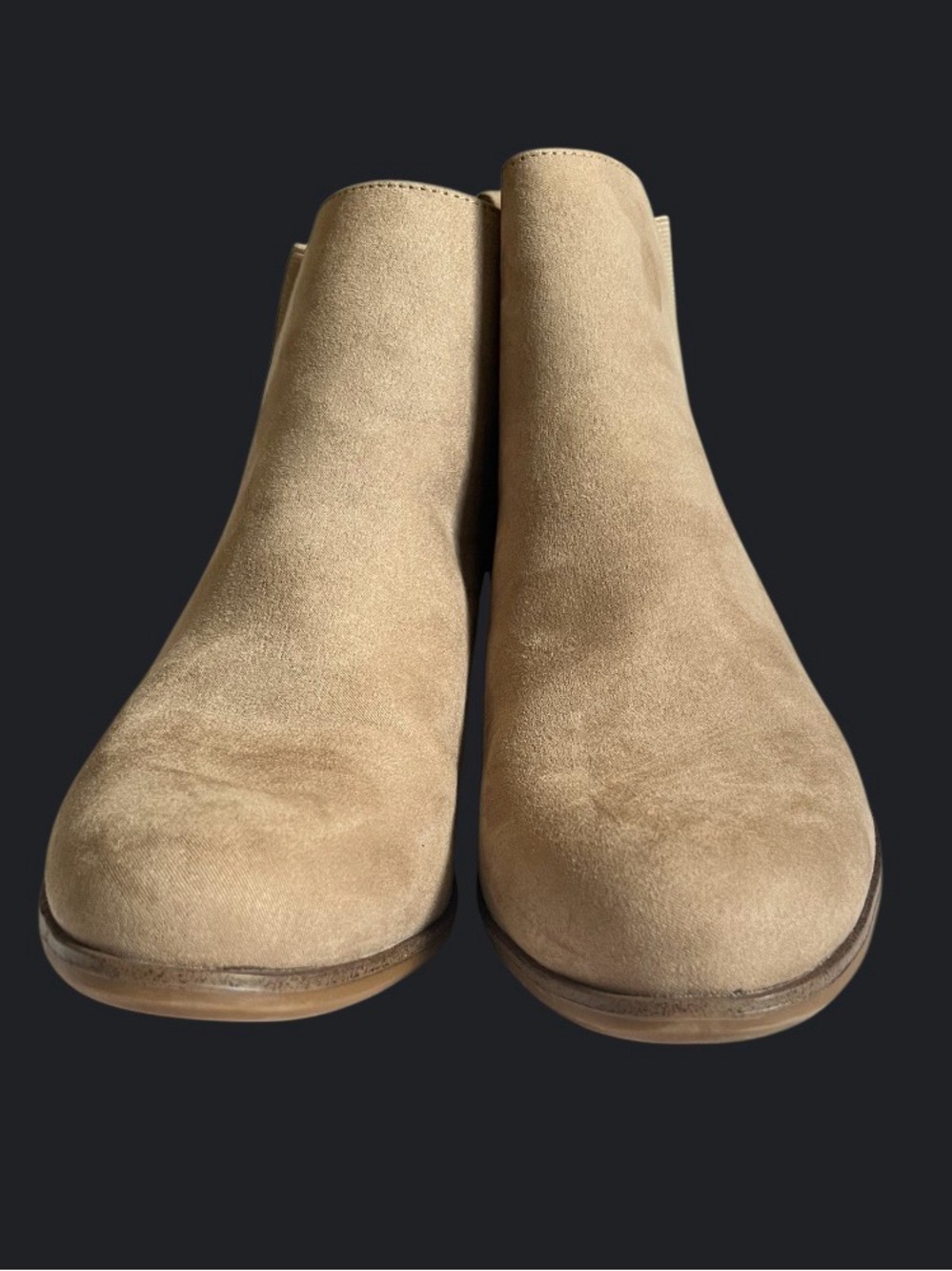 Dr. Scholl's Tan Suede Ankle Boots